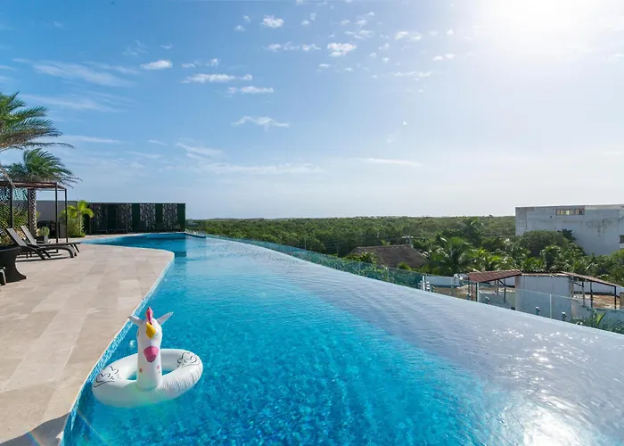Apartment Vibra Bonito - Boho Chic With Rooftop & Infinite Pool *