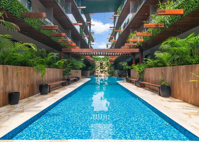 Vibra Bonito - Boho Chic With Rooftop & Infinite Pool Apartment Tulum